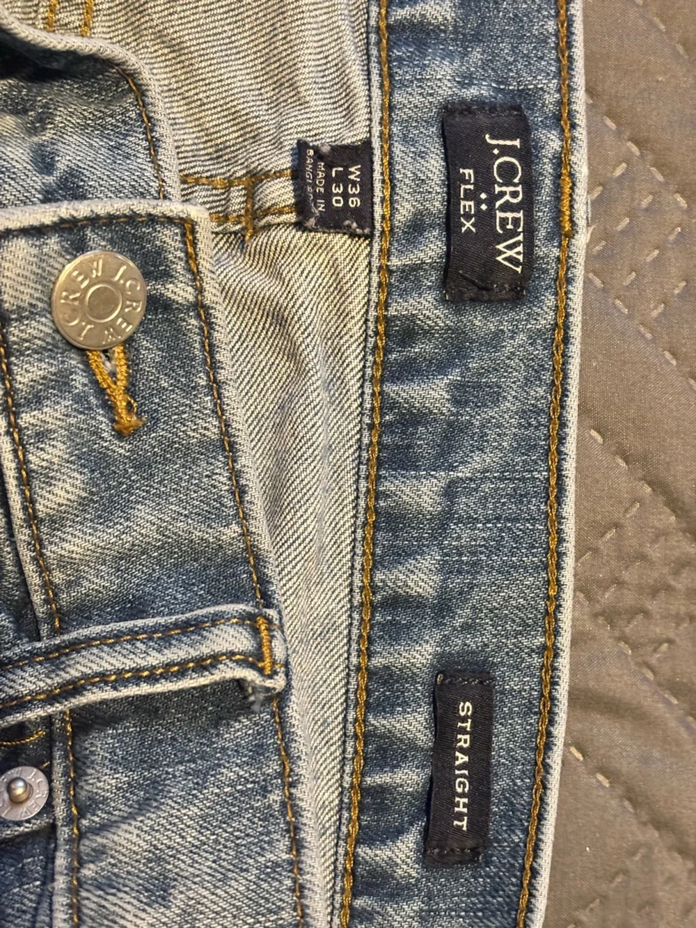 J crew flex Men's straight Jeans